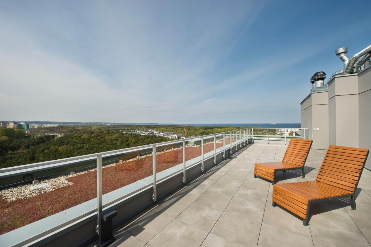 Pomorskie Apartamenty Baltica Towers Gdansk Exterior foto